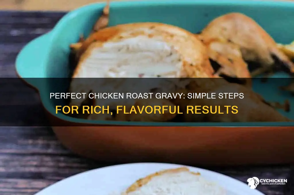 how to make gravy from chicken roast