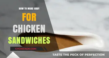 Perfect Gray Sauce Recipe for Delicious Chicken Sandwiches at Home