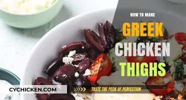 Juicy Greek Chicken Thighs: Easy Marinade & Cooking Tips
