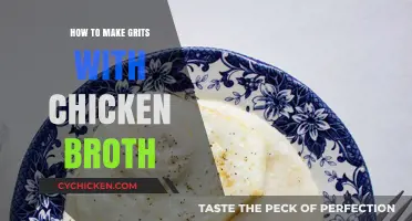 Southern Comfort: Creamy Grits with Rich Chicken Broth