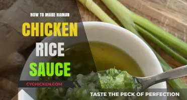 Mastering Hainan Chicken Rice Sauce: Simple Steps for Perfect Flavor