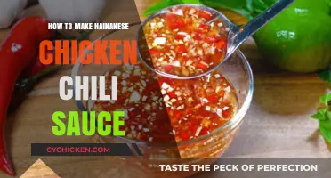 Perfect Hainanese Chicken Chili Sauce Recipe: Easy Homemade Guide