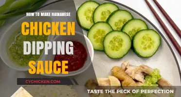 Perfect Hainanese Chicken Dipping Sauce Recipe: Easy Homemade Guide