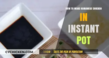 Delicious Hainanese Chicken Made Easy in Your Instant Pot