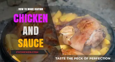 Authentic Haitian Chicken and Sauce Recipe: A Flavorful Caribbean Delight