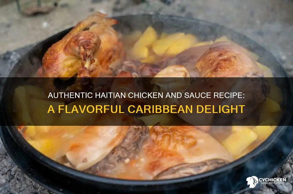 how to make haitian chicken and sauce