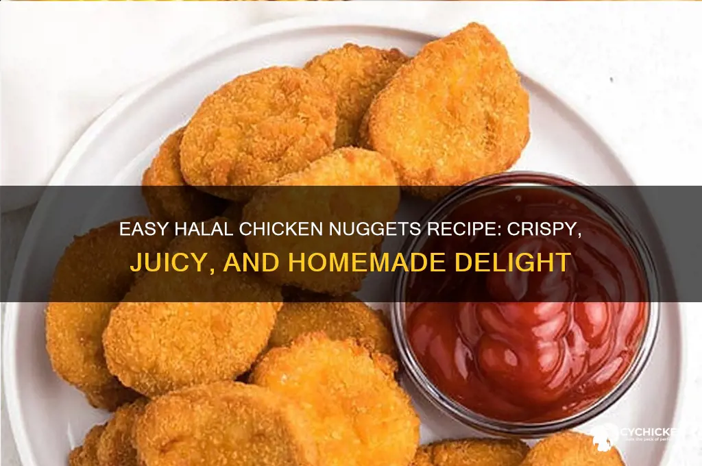 how to make halal chicken nuggets