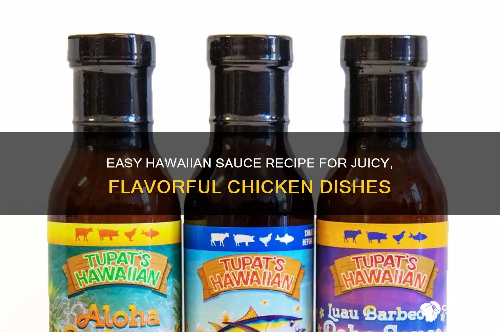 how to make hawaiian sauce for chicken