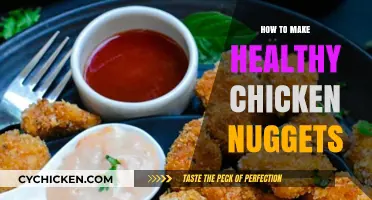 Crispy, Healthy Chicken Nuggets: Easy Homemade Recipe for Guilt-Free Snacking