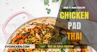 Wholesome Twist: Healthy Chicken Pad Thai Recipe Revealed