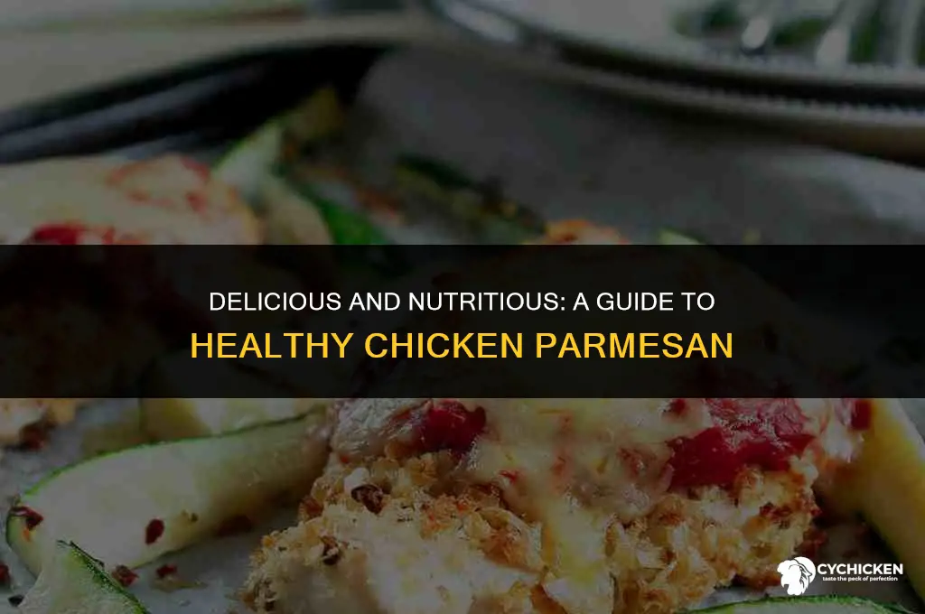 how to make healthy chicken parmesan