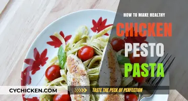 Wholesome Delights: Chicken Pesto Pasta for a Nutritious Meal