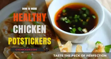 Crafting Nutritious Chicken Potstickers: A Simple Guide