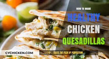 Savor the Flavor: Healthy Chicken Quesadilla Recipe Revealed!