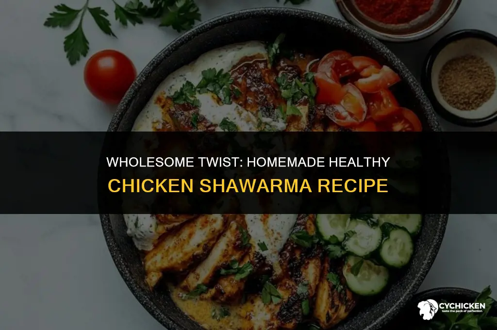 how to make healthy chicken shawarma