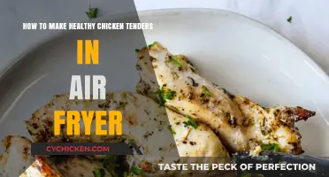 Crispy and Healthy: Air-Fried Chicken Tenders Recipe