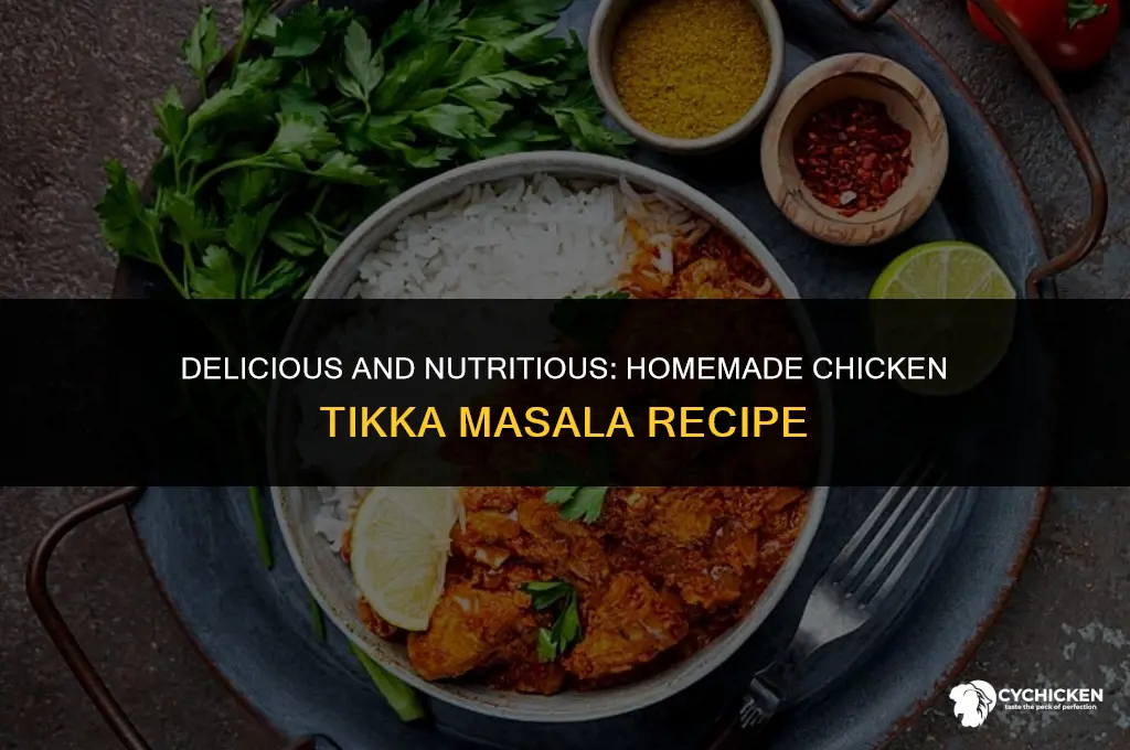 how to make healthy chicken tikka masala