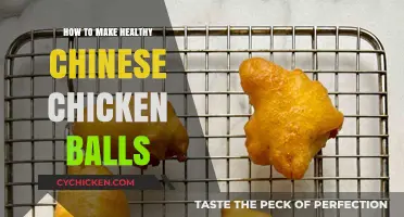 Delicious and Nutritious: Homemade Chinese Chicken Balls
