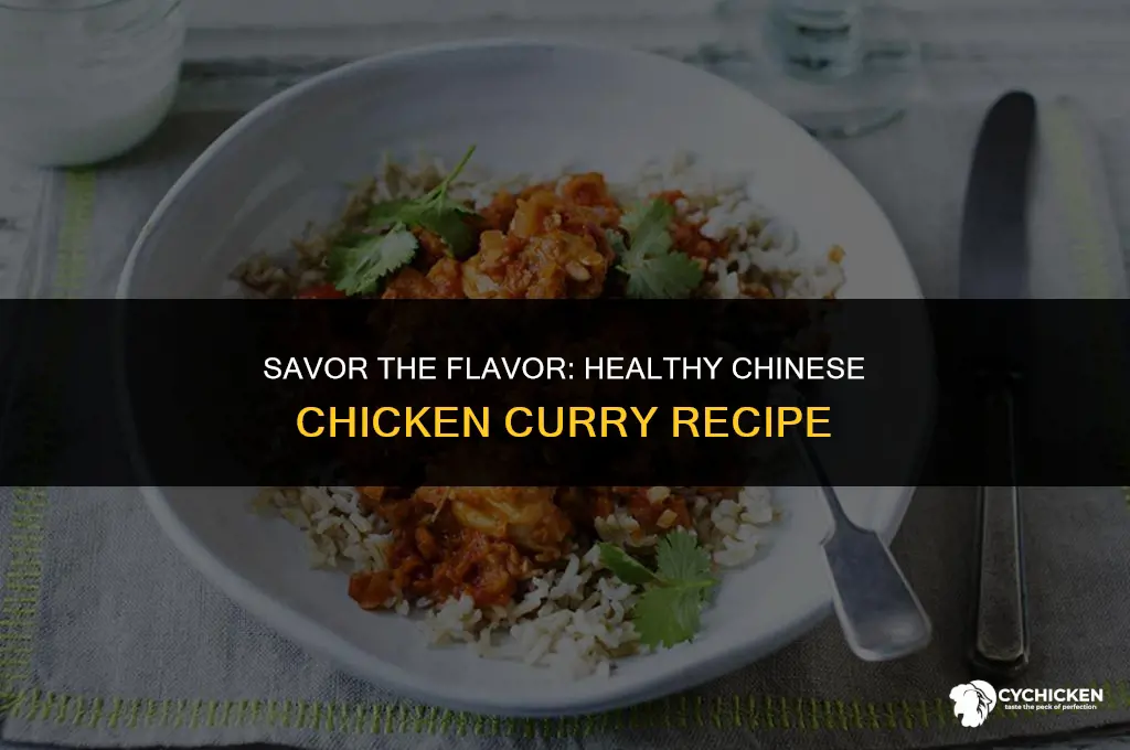 how to make healthy chinese chicken curry