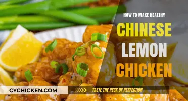 Wholesome Twist: Chinese Lemon Chicken Made Healthy