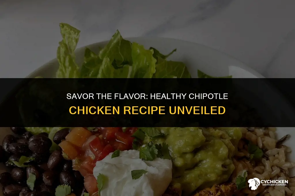 how to make healthy chipotle chicken