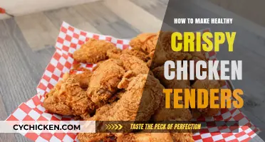 Crispy, Healthy Chicken Tenders: A Delicious Homemade Recipe