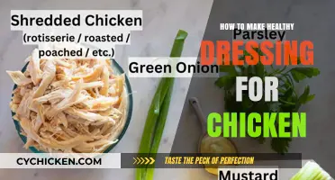 Crafting Nutritious Dressings: A Guide to Healthy Chicken Accompaniments