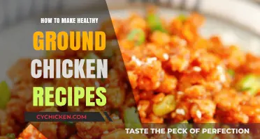 Wholesome Ground Chicken: Delicious Recipes for a Healthier You