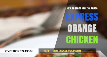 Delicious and Nutritious: Homemade Panda Express Orange Chicken