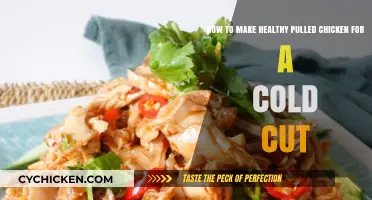 Delicious and Nutritious: Pulled Chicken for Your Next Cold Cut