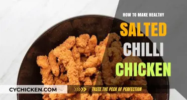 Spice Up Your Dinner: Healthy Salted Chili Chicken Recipe