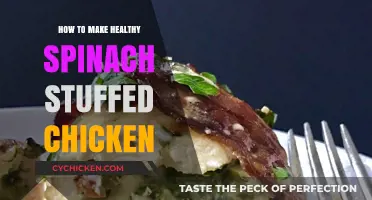 Delicious and Nutritious: Spinach-Stuffed Chicken Recipe Revealed!