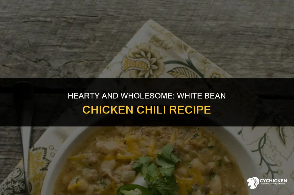 how to make healthy white bean chicken chili