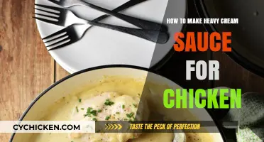 Rich and Creamy: Mastering Heavy Cream Sauce for Chicken Dishes