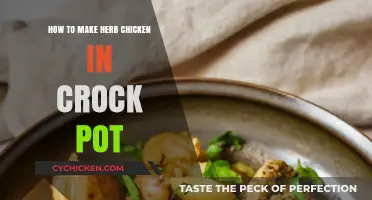 Slow Cooker Herb Chicken: A Flavorful and Easy Meal Idea