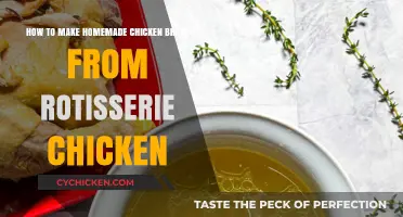Delicious Homemade Chicken Broth: A Rotisserie Chicken Recipe