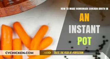 Quick and Easy Instant Pot Homemade Chicken Broth Recipe