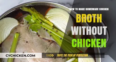 Crafting Flavorful Homemade Chicken Broth Without the Bird