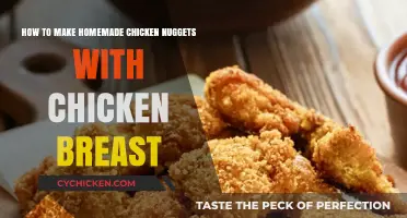 Crispy Homemade Chicken Nuggets: Easy Recipe Using Chicken Breast