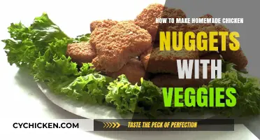 Crispy Veggie-Packed Homemade Chicken Nuggets: Easy, Healthy, and Delicious Recipe