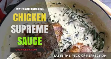 Easy Homemade Chicken Supreme Sauce Recipe: Creamy, Flavorful, and Quick