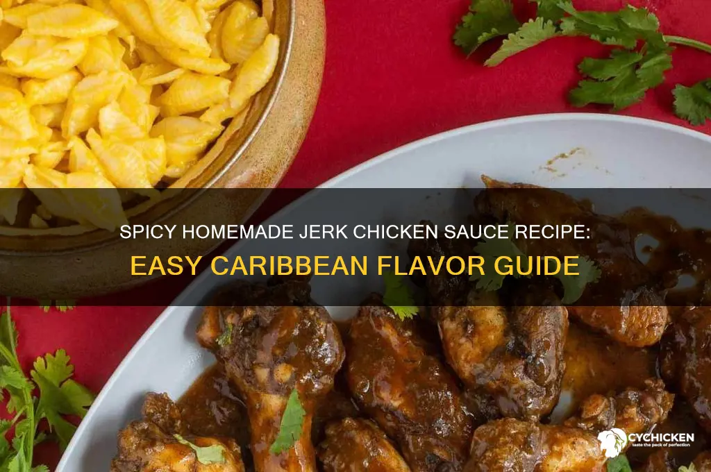 how to make homemade jerk chicken sauce
