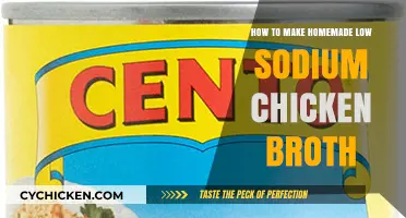 Crafting Flavorful Low-Sodium Chicken Broth at Home