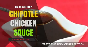 Spicy Sweet Honey Chipotle Chicken Sauce Recipe: Easy Homemade Delight