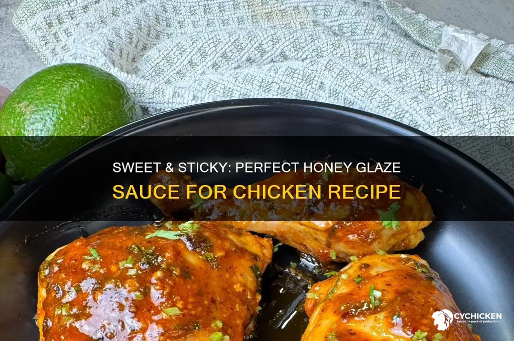 how to make honey glaze sauce for chicken