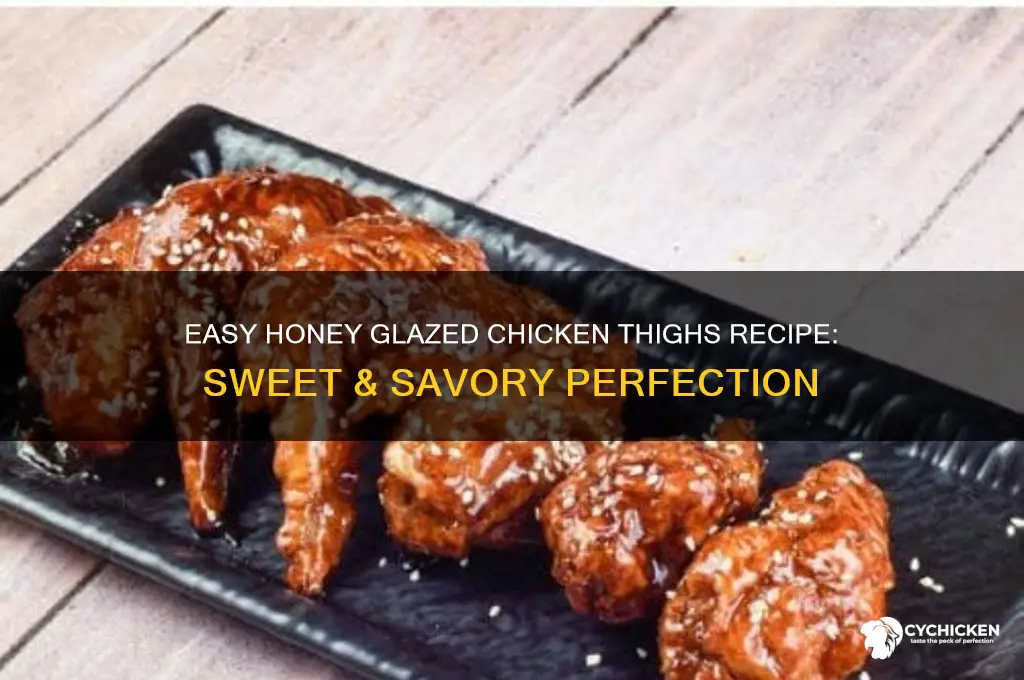 how to make honey glazed chicken thighs
