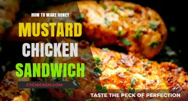 Easy Honey Mustard Chicken Sandwich Recipe: Quick, Tasty, and Satisfying