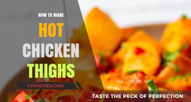 Spicy Perfection: Mastering Hot and Juicy Chicken Thighs at Home