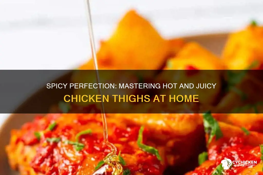 how to make hot chicken thighs