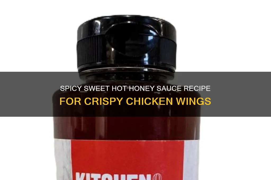 how to make hot honey sauce for chicken